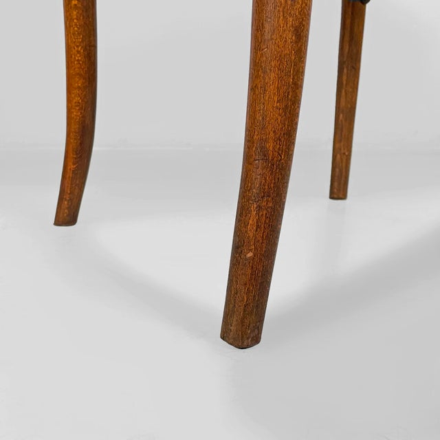 Mid-Century Modern Italian Armchairs in Wood, 1940s, Set of 4 For Sale - Image 12 of 13