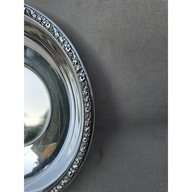 1940s 1940s Wallace Sterling Silver Bowl For Sale - Image 5 of 6