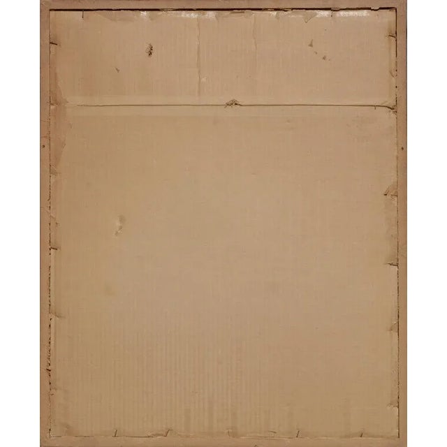 Watercolor painting of a horse in winter with a bard in the background by Ernest Smythe, was born in England in 1881...