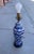 Vintage Asian Blue/White Ginger Jar Table Lamp With Shade For Sale - Image 4 of 9
