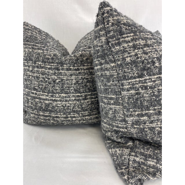 Lee Jofa Lee Jofa "Lune" in Color Shaded 22" Pillows-A Pair For Sale - Image 4 of 4