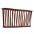 Mid-Century Modern Giant Mid-Century Modern Arthur Umanoff Spindle Walnut Magazine Rack For Sale - Image 3 of 9