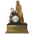 Antique Early 19th Century French Empire Gilt & Patinated Bronze Figural Mantel Clock Depicting Eve With a Serpent For Sale - Image 11 of 11