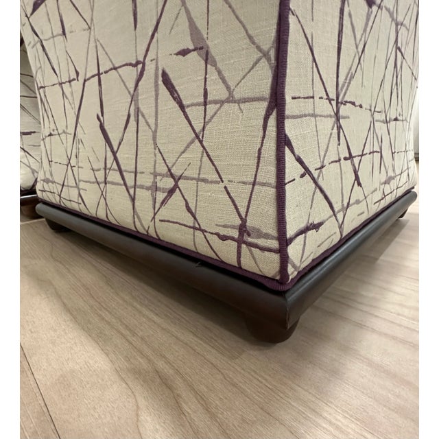 Custom Newport Ottomans by Kravet - Set of 2 For Sale In New York - Image 6 of 12