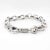 Konstantino Plato Sterling Silver & Black Spinel Cable Link Bracelet For Sale - Image 9 of 12