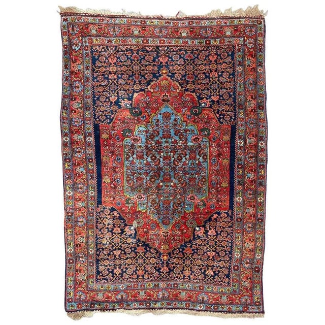 Antique Middle Eastern Rug For Sale - Image 17 of 17