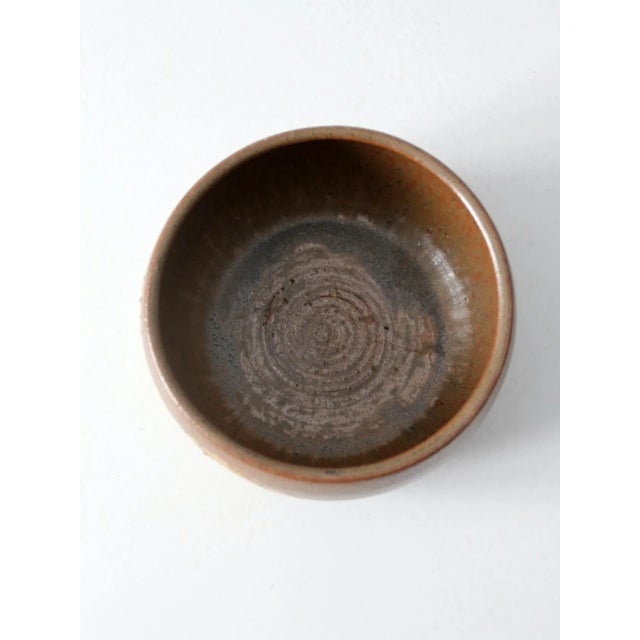 Ceramic Vintage Studio Pottery Bowl For Sale - Image 7 of 9