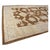 Turkish 21st Century Turkish Oushak Wool 7x10 Ivory & Brown Handmade Area Rug #1144189 For Sale - Image 3 of 12