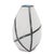 Kenneth Ludwig Chicago Bain Glass Vase For Sale - Image 4 of 7