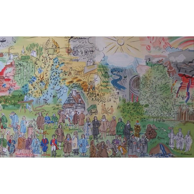 Raoul Dufy, Histoire d'électricité, Lithograph For Sale - Image 5 of 5