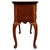 Antique English Beech and Burr Walnut Inlaid Side Table, 1900s For Sale - Image 6 of 12