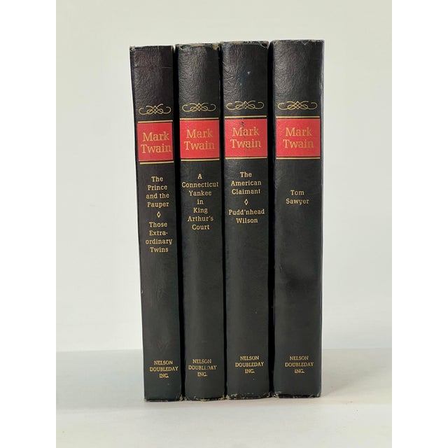 Vintage Classic Mark Twain Books- Set of 4 For Sale - Image 4 of 10