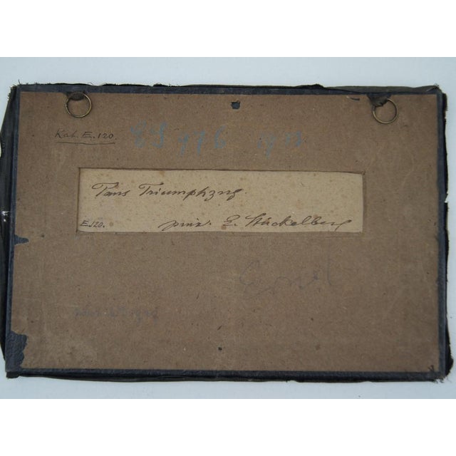 Green Mid 19th Century "The Triumph of Pan" Figurative Landscape Oil Painting Attributed to Ernst Stückelberg For Sale - Image 8 of 13