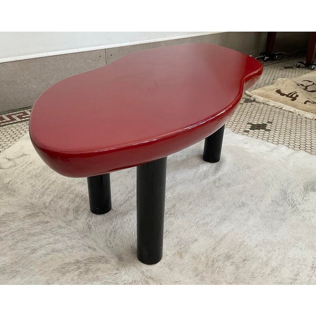 1980s Postmodern Jay Spectre Joan Crawford "Red Lips" Lacquered Coffee Table - Century Furniture For Sale - Image 11 of 17