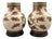 Japanese Meiji Satsuma Vases by Kinkōzan, Kyoto, 1900s, Set of 2 For Sale