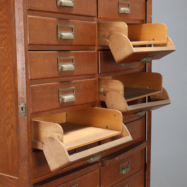 Art Nouveau Filing Cabinet For Sale - Image 3 of 10