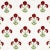 Schumacher Sample - Schumacher Saranda Flower Fabric in Cardinal For Sale - Image 4 of 4