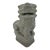 Chinese Carved Stone Foo Dog Guardian Lion With Rattling Ball Statue For Sale