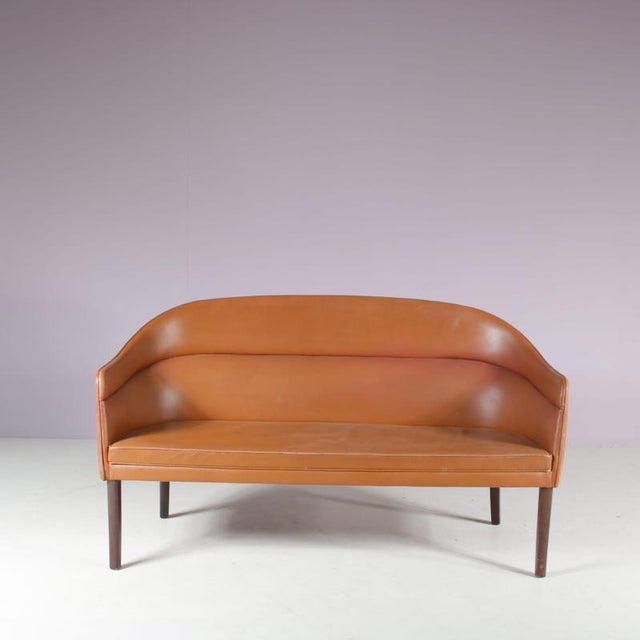 Sofa by Ole Wanscher for J. Jeppesen, 1950s For Sale - Image 10 of 16