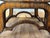 Late 20th Century Bamboo Wrapped Hollywood Regency Neoclassical Style Bench For Sale - Image 4 of 7