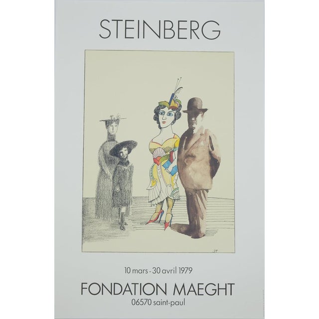 Petit Couple Poster by Saul Steinberg For Sale - Image 9 of 9