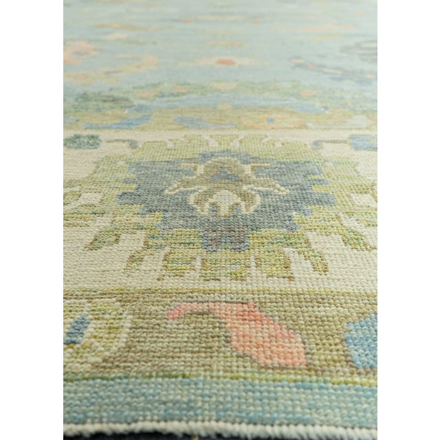 Turkish Oushak Rug 11'10" x 15'10" For Sale - Image 4 of 4