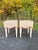 John Dickinson Vintage Pair of Trompe l'Oeil Carved Wood Side Tables For Sale - Image 4 of 5