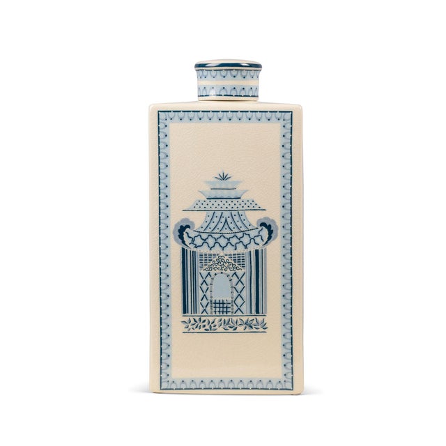 Winterthur for Port 68 Pagoda Garden Blue Large Jar For Sale In Chicago - Image 6 of 6