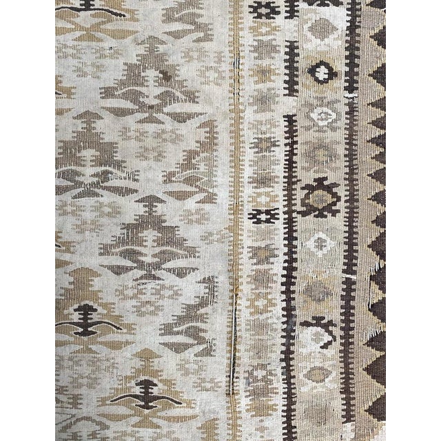 Antique Turkish Kilim Runner For Sale - Image 4 of 18