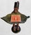 Plastic Vintage Monkey Butler Palm Beach Regency Style Catchall Card Holder For Sale - Image 7 of 10