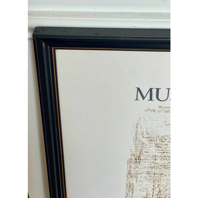 Off-white 1973 Johnny Friedlaender Vintage Framed Mourlot Exhibit Poster, Montreal For Sale - Image 8 of 9