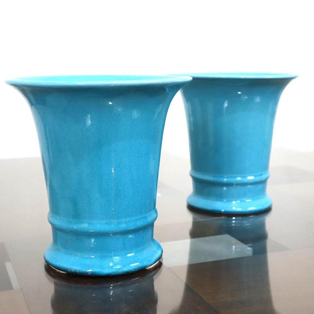 Porcelain Sia Collection Vases, Italy, Set of 2 For Sale - Image 4 of 7