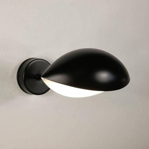 Mid-Century Modern Black Eye Wall Sconce by Serge Mouille For Sale - Image 3 of 7