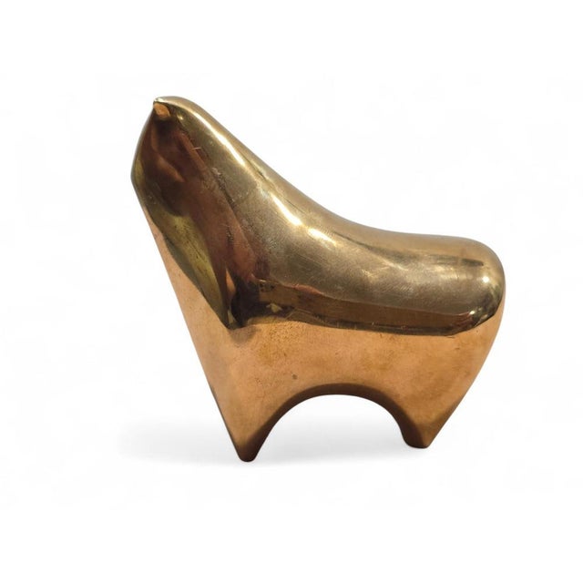 Modernist Bronze Bull Sculpture, 1970s For Sale - Image 6 of 12