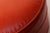 Mid-Century Modern Orange Pouf / Foot Stool / Ottoman For Sale - Image 10 of 16