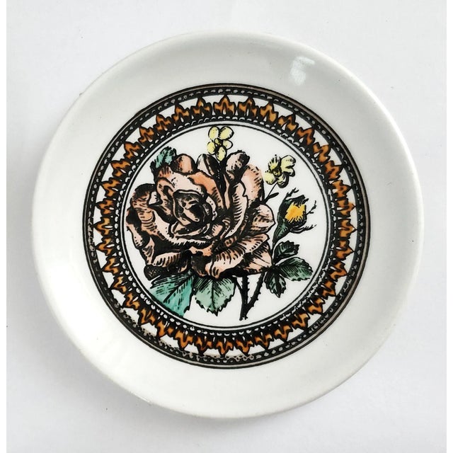 Coasters Fornasetti Style Flowers For Sale - Image 11 of 12