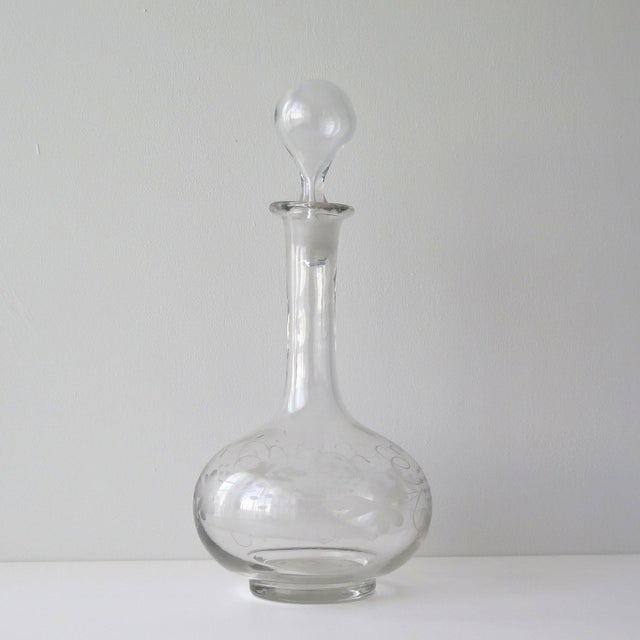 Antique Shaft and Globe Decanter Chairish