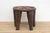 Brown Carved Nupe Riverstone Rest Stool For Sale - Image 8 of 10