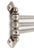 Antique Nickel Triple Towel Bar With Swing Out Arms For Sale - Image 4 of 5