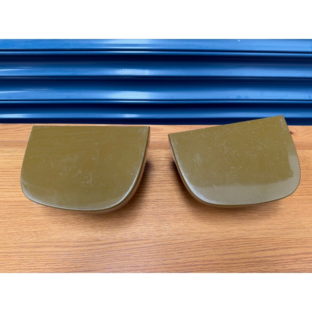 Green Wall Shelves from Vitra, 2000s, Set of 2, in Good conditions. Designed from 2000 Up to 250V (Europe/UK Standard).The...