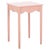 Paislyn Accent Table in Pink For Sale In Philadelphia - Image 6 of 7