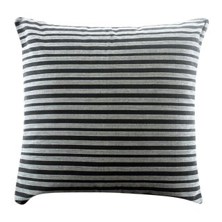 Black Lurik Woven Striped Pillow For Sale