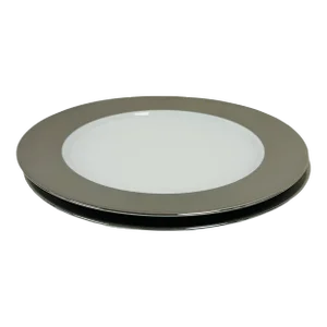 Bernadaud Dune Platinum Service Plates - Set of 2