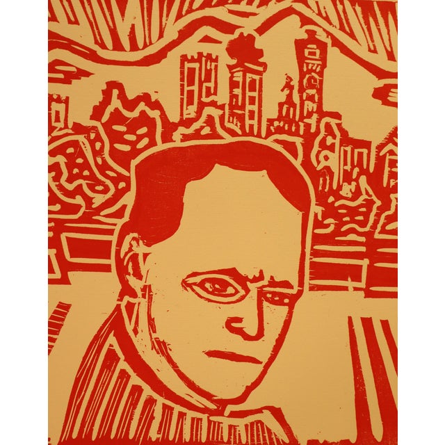 Bellora, Luccan Figure, 1970s, Lithograph, Framed For Sale - Image 9 of 16