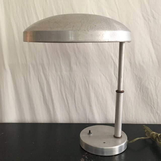 Bauhaus Metal 1930s Table or Desk Lamp For Sale - Image 11 of 11