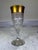 Vintage Moser "Splendid" Crystal Stemware Goblet With 24k Gold Rim For Sale In West Palm - Image 6 of 9