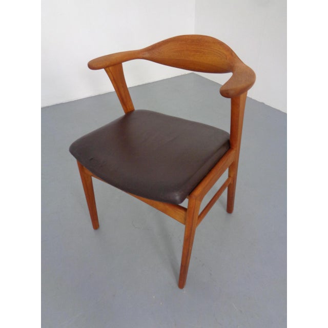 Høng Stolefabrik Teak Chair by Erik Kirkegaard for Høng Stolefabrik, Denmark, 1960s For Sale - Image 4 of 18