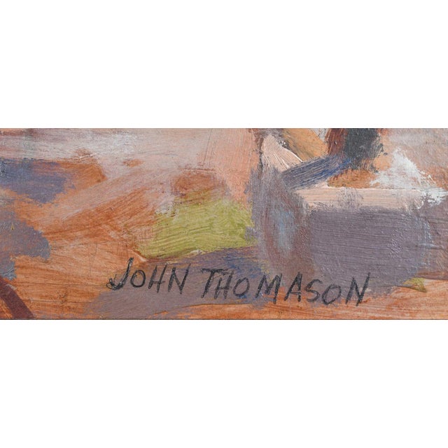 Mid 20th Century Impressionist John Thomason Painting For Sale - Image 4 of 7