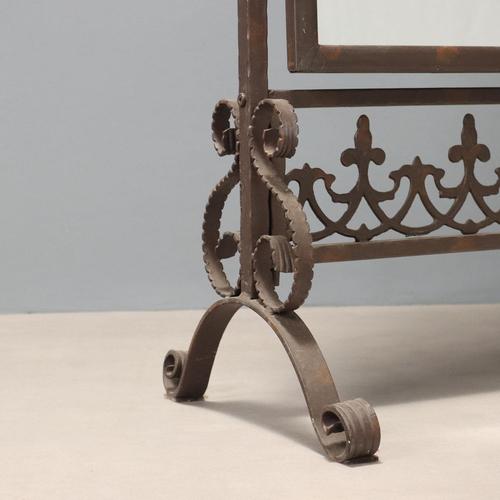 Mirror in Wrought Iron For Sale - Image 5 of 9