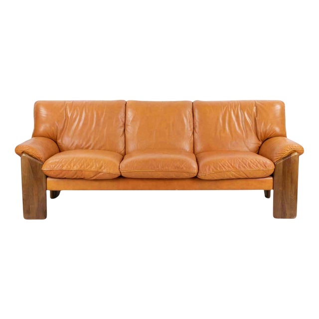 Three-Seater Sofa for Mobilgirgi by Mario Marenco, 1970s For Sale